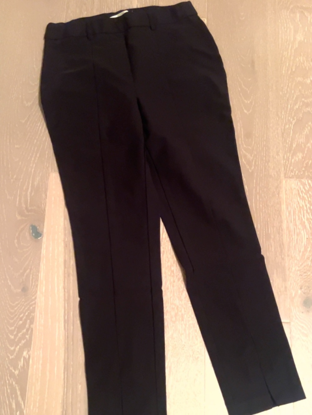 Black Women's Tailored Slit Pants US S